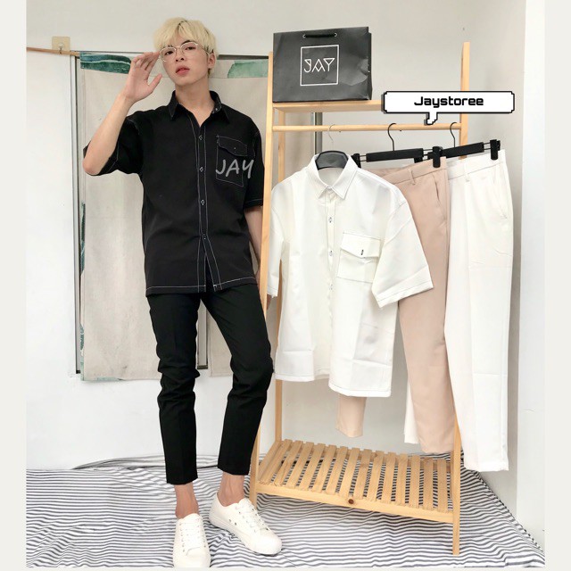 -Hàng nhập khẩu Quần Tây baggy màu BE/TRẮNG/ĐEN form nam nữ unisex ❤️/FREESHIP 99K Liên hệ mua hàng  084.209.1989 | BigBuy360 - bigbuy360.vn