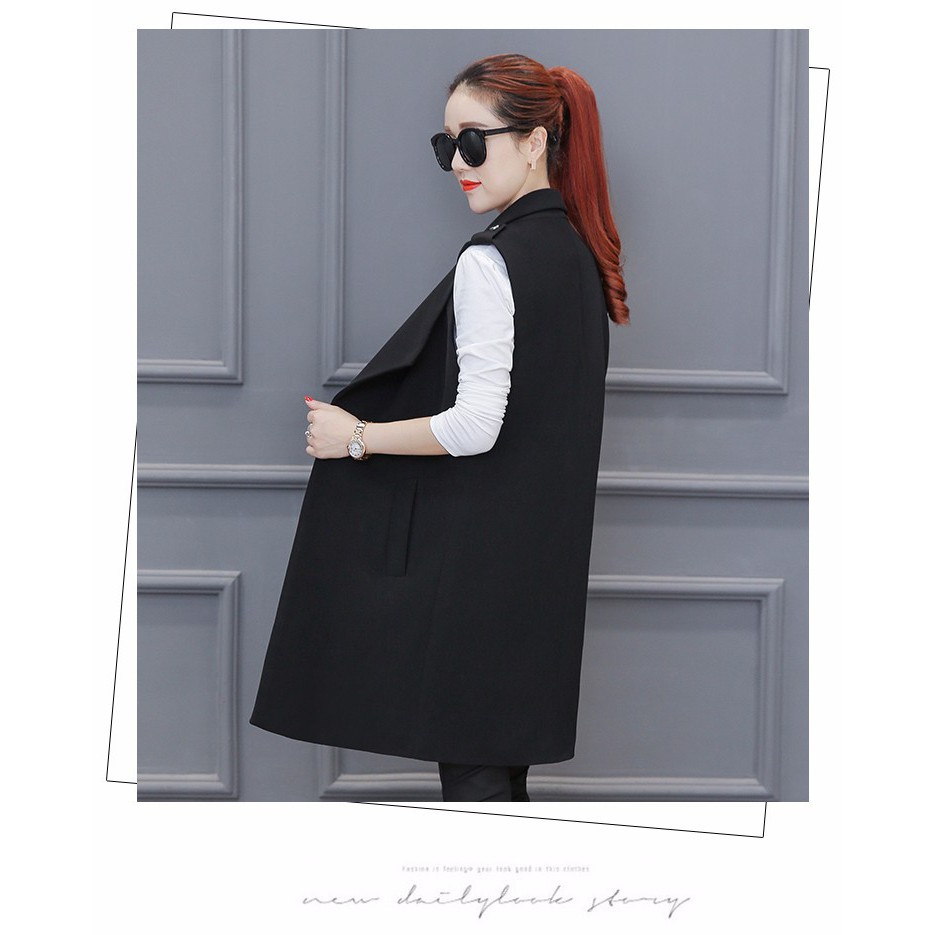 ÁO VEST GHILE NỮ DÁNG DÀI CAO CẤP 👄FREESHIP👄 Giảm ngay 50k khi nhập [THOITRANGNU] Thời Trang Nữ Công Sở Thiết Kế Cao Cấp | BigBuy360 - bigbuy360.vn
