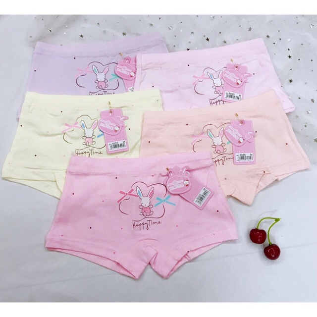 Set 10 quần chip đùi/Quần đùi bé gái Quảng Châu cao cấp vải cotton siêu mát, dễ thương