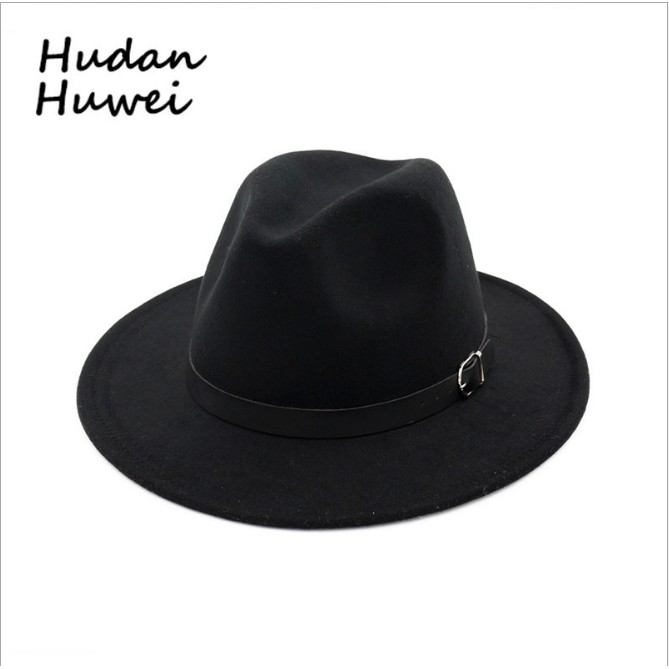 Mũ Phớt Fedora Nam Nữ FN11 Rộng Vành Mugout - Nón Vintage Chất Liệu Nỉ