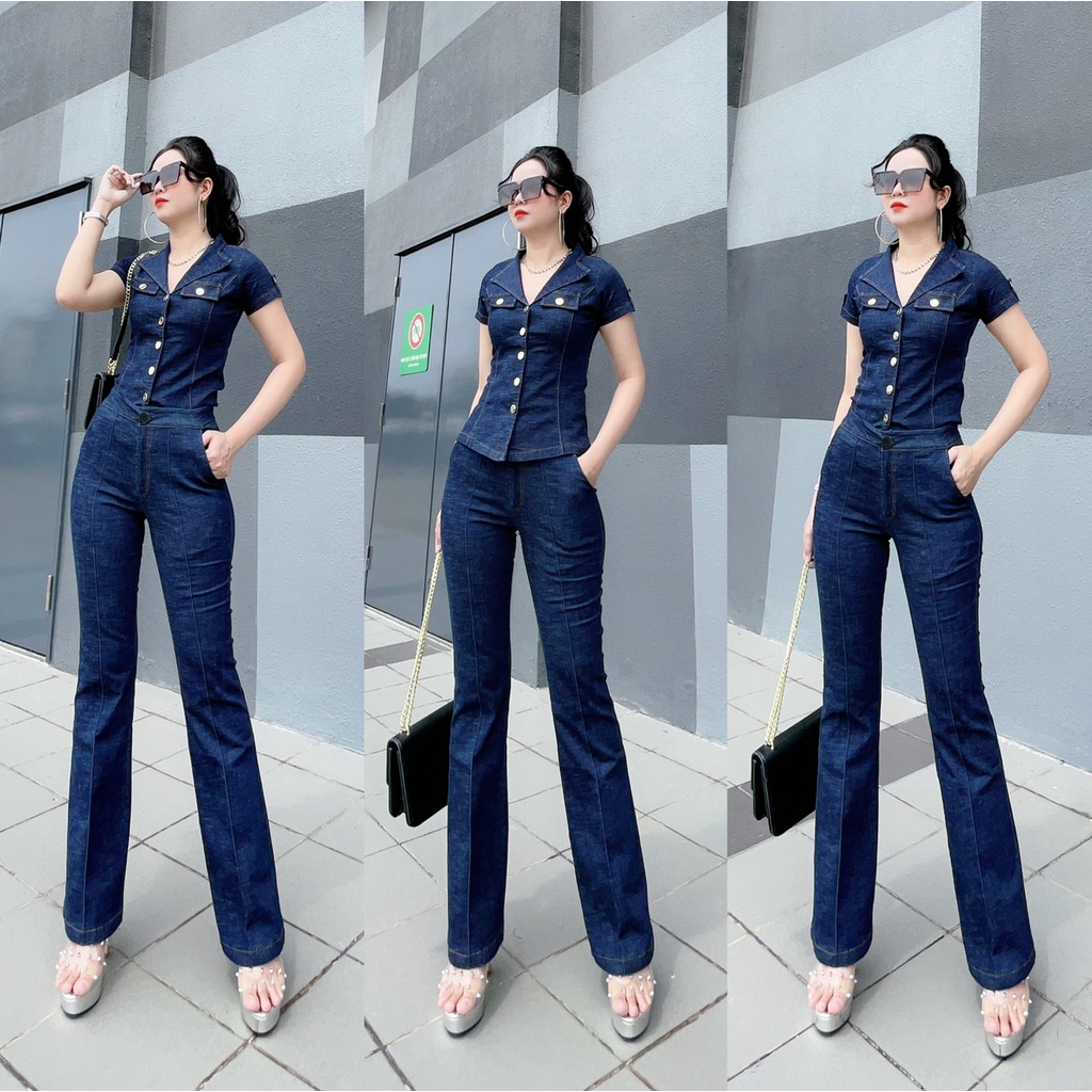 SÉT JEAN SOMI TÚI ĐỒ BỘ MÃ 559 BI STORE