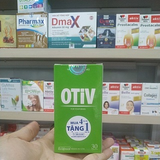 Viên uống Otiv for brain hộp 30 viên