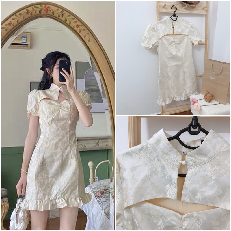 Sườn xám Thượng Hải size SM