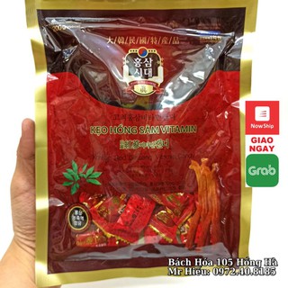 [T1/2023] Kẹo hồng sâm Vitamin Hàn Quốc 200g
