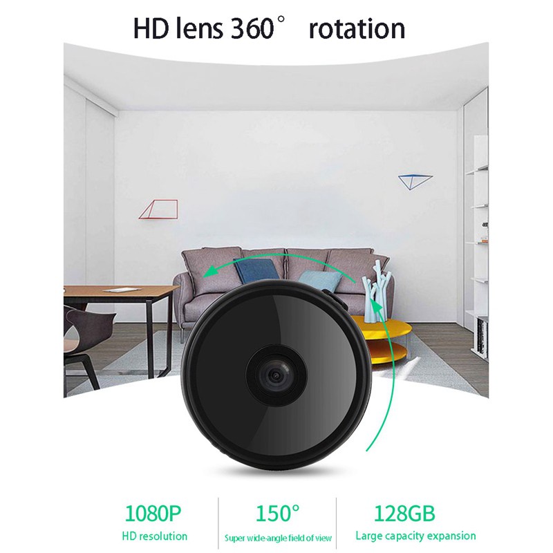 Camera An Ninh Mini Kết Nối Wifi Ir 1080p