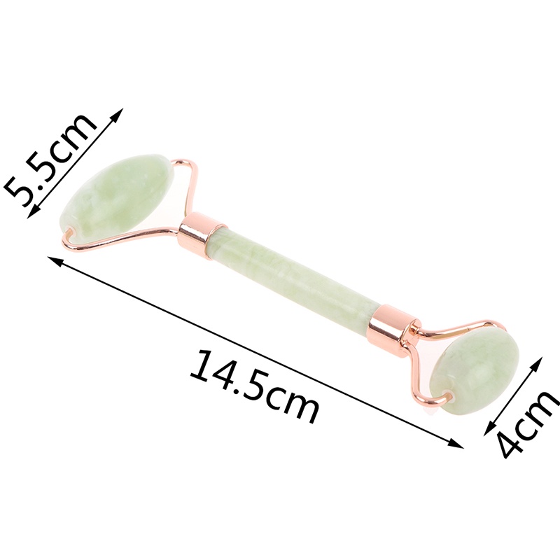NEW ACVN Natural Jade Stone Facial Massage Roller Lift Up Face Beauty Slimming Tool