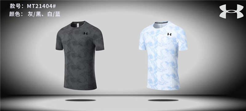 UNDER ARMOUR Áo Thun Nam Ngắn Tay Cổ Tròn Thời Trang