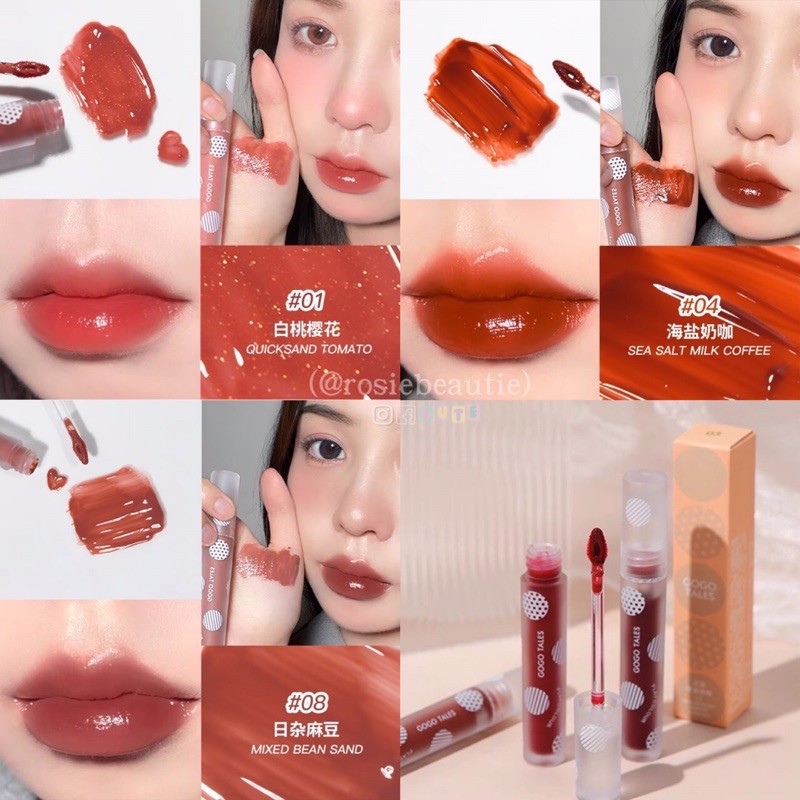 Son tint bóng GOGOTALES chấm bi | BigBuy360 - bigbuy360.vn