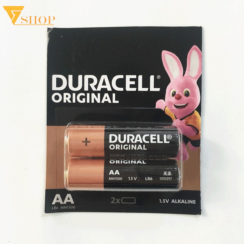 1 Vỉ Pin Duracell AA Alkaline chính hãng