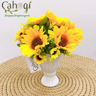 Hoa Giả - Đài Hoa Hướng Dương Cắm Sẵn