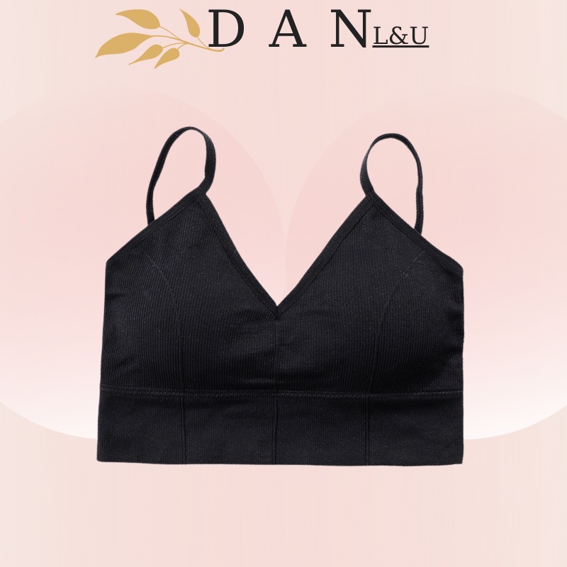 Áo Bra Gym Khoét Lưng Đệm Mút Mỏng Siêu Thoáng DAN L&amp;U 6020