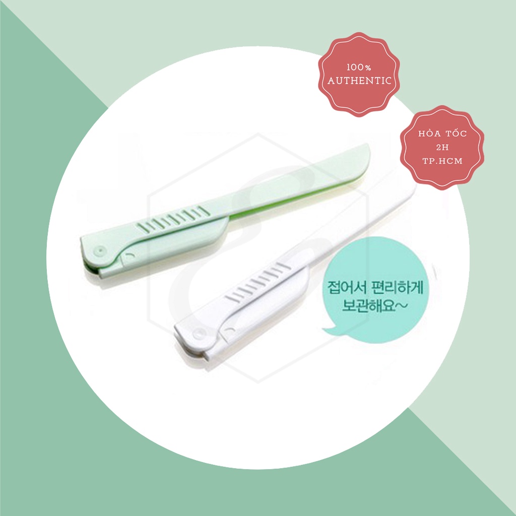 Bô 2 dao cạo lông mày Daily Beauty Tools Folding Eyebrow Trimmer The Face Shop