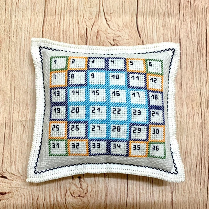 Bộ vật liệu làm gối gim kim (49 số)