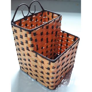 Giỏ nhựa giả bằng Mây siêu đẹp(như hình)