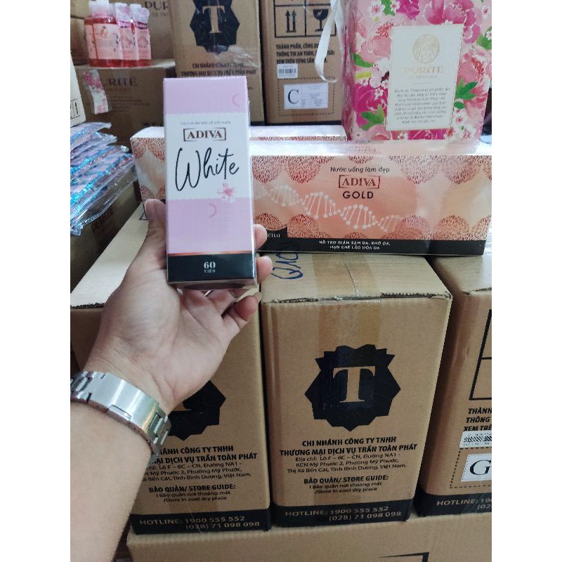 Dưỡng Chất Uống Làm Đẹp Collagen Adiva - Hộp 14 chai x 30ml | BigBuy360 - bigbuy360.vn