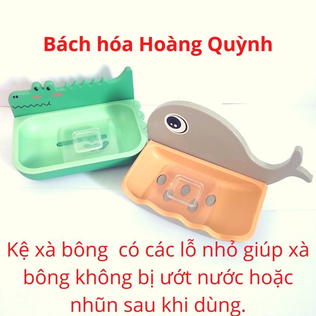 Kệ để xà phòng (xà bông) nhà tắm dạng treo tường hình thú dễ thương.
