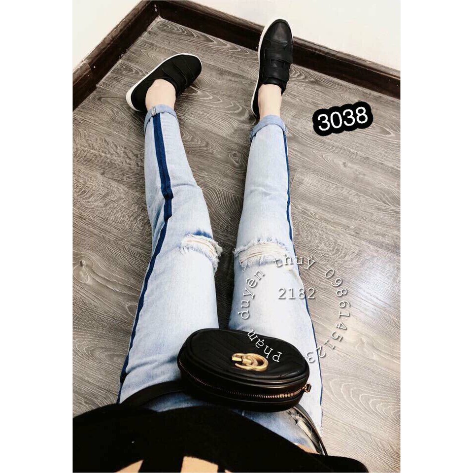 Quần baggy bò nữ