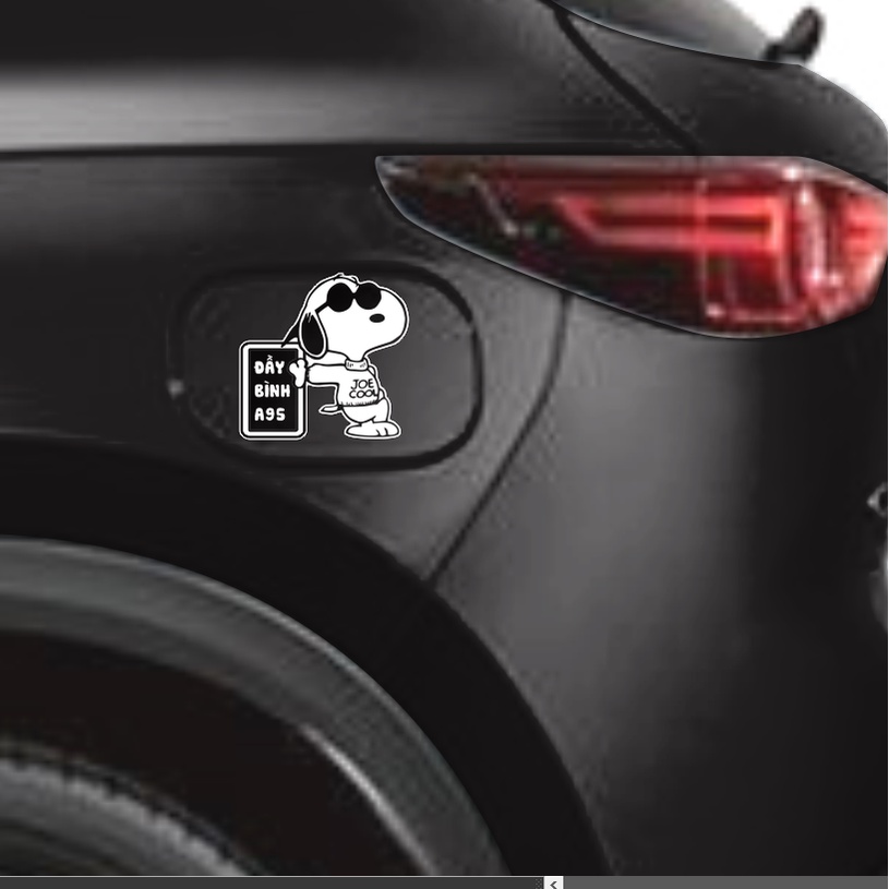 Tem dán logo ô tô ngộ ngĩnh. dán mọi màu xe | BigBuy360 - bigbuy360.vn