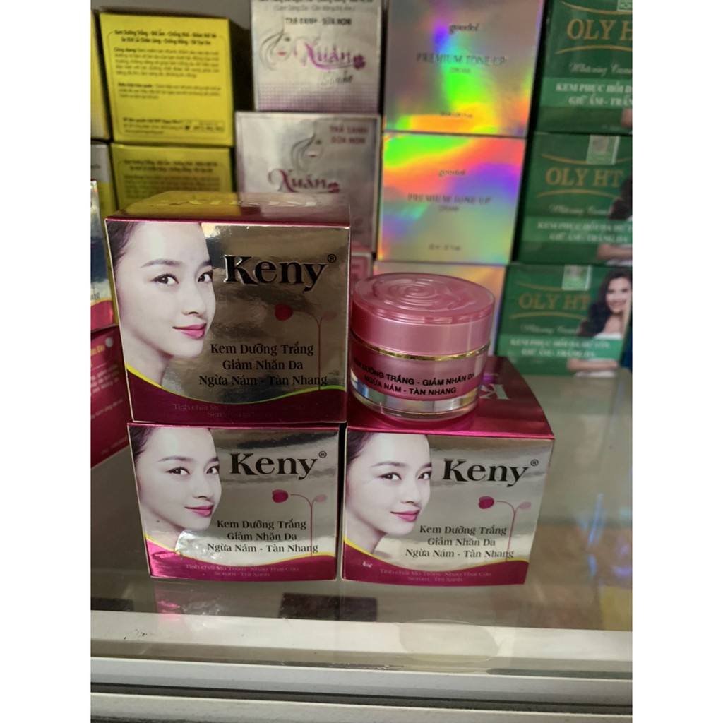 Kem Dưỡng trắng - Giảm nhăn da - Ngừa nám - Tàn nhang 15g KENY