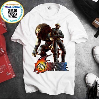 Áo thun tay ngắn cổ tròn mẫu Bloody Roar - đấu trường thú - gado