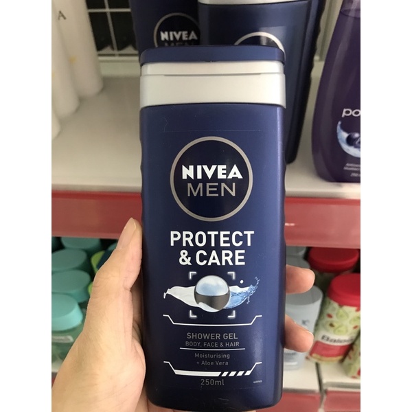 Sữa tắm Nivea men, cấp ẩm chăm sóc cơ thể, Nội địa Đức