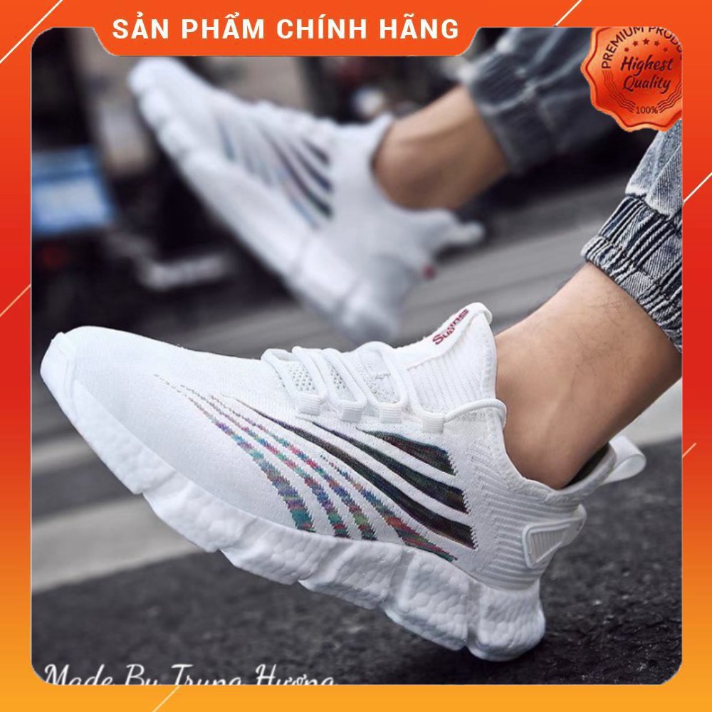 [𝐅𝐑𝐄𝐄𝐒𝐇𝐈𝐏] Giày thể thao nam - Giày nam CAO CẤP, hàng thiết kế Trung Hương Siêu Nhẹ, Siêu Êm Chân và Bền