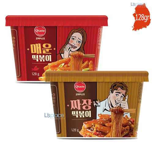 Bánh Gạo Topokki Ăn Liền hiệu Q Taste 128g