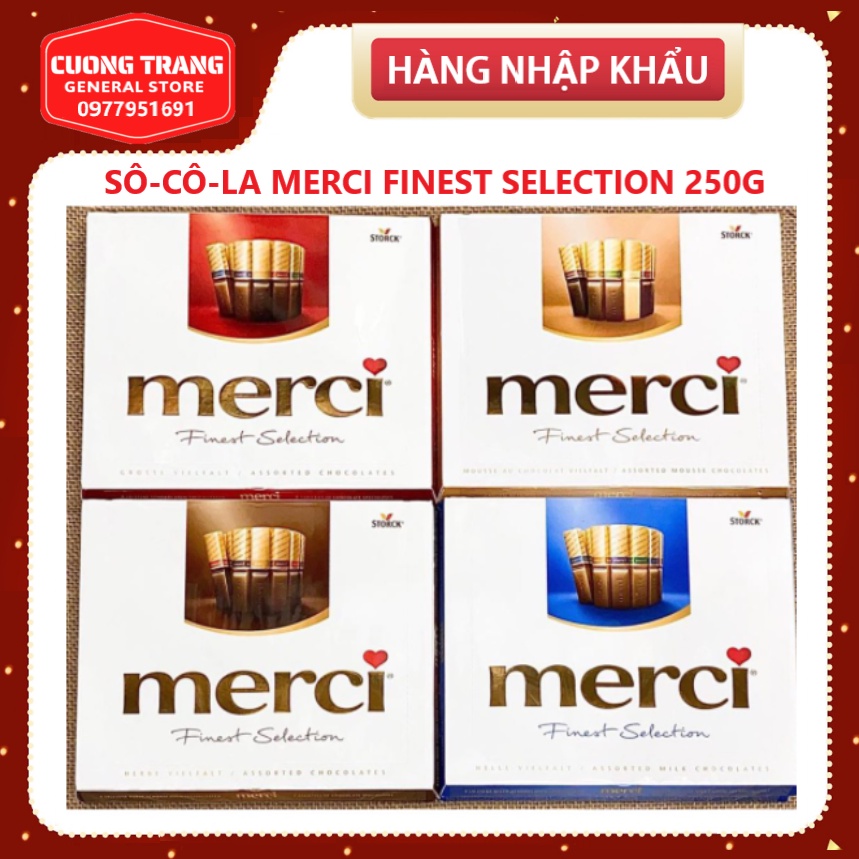 SÔ-CÔ-LA HỖN HỢP MERCI FINEST SELECTION 250G