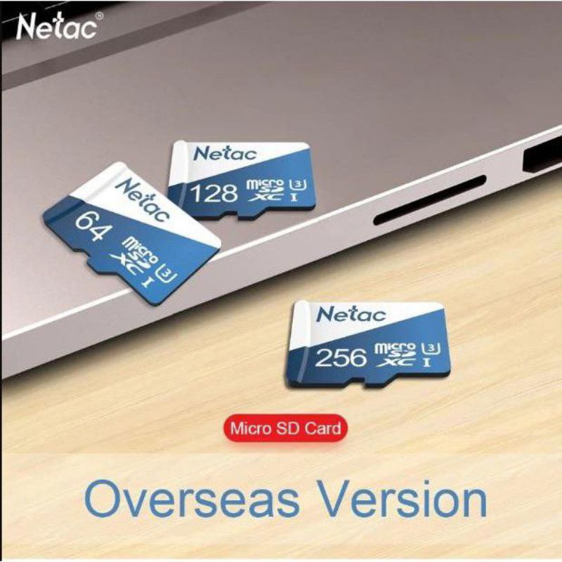 Thẻ nhớ microSDXC Netac Extreme Pro 64GB U3 4K 100MB/s (Trắng xanh) - chuyên camera và điện thoại&lt;br&gt;