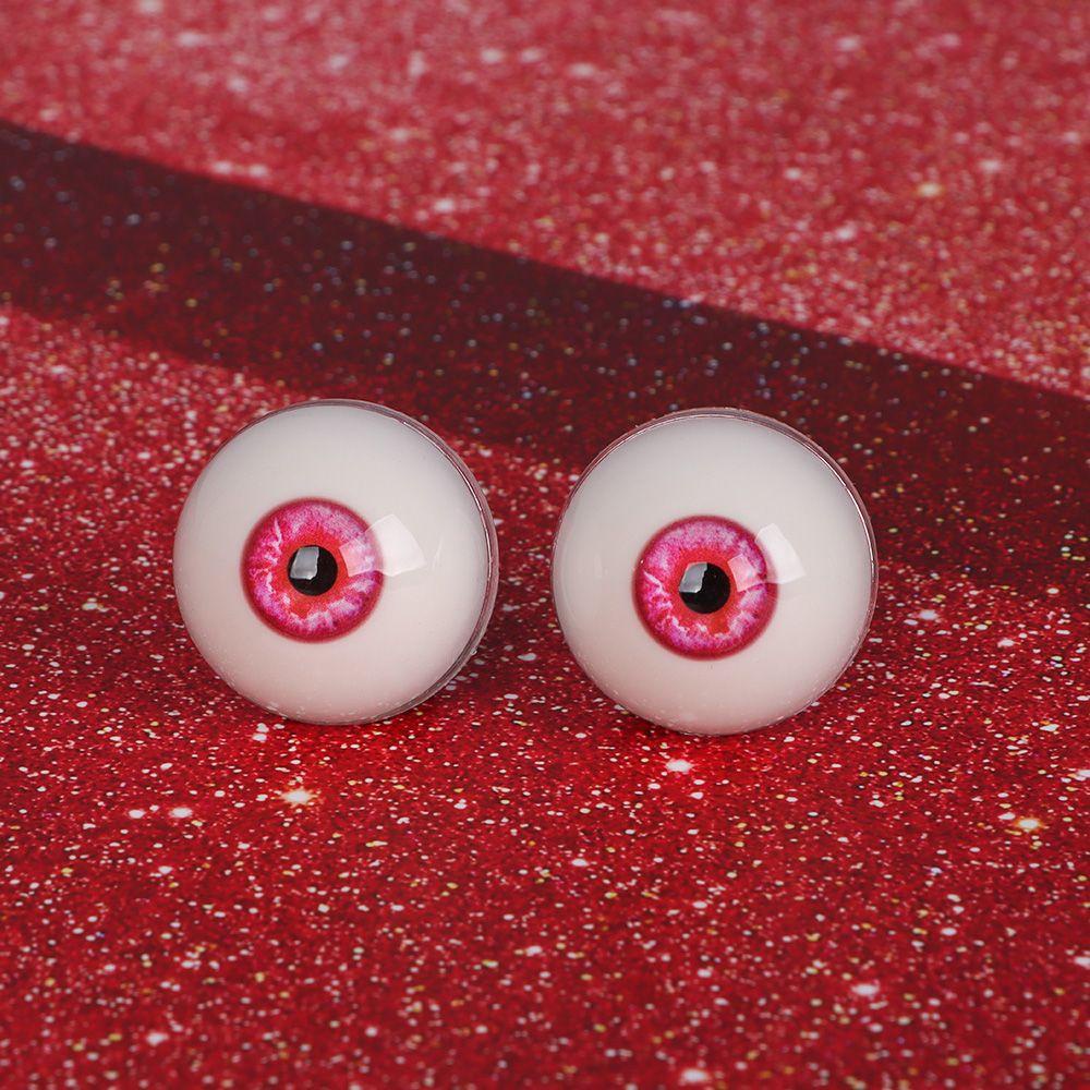 1 Cặp Mắt Kính Màu Cầu Vồng Chất Lượng Cao Cho Búp Bê BJD