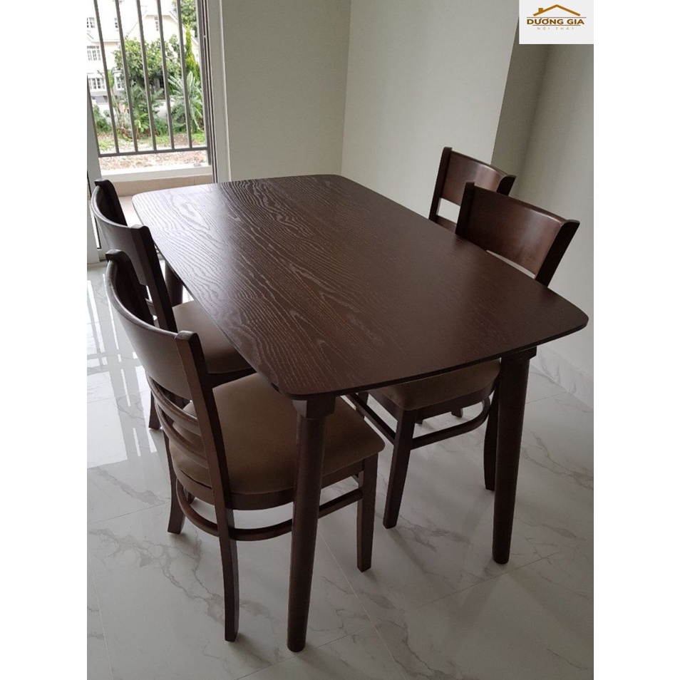 Bộ bàn ăn gia đình, quán ăn, nhà hàng, khách sạn cao cấp