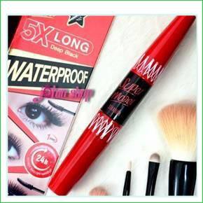 Mascara Nối Mi 2 Đầu Sivanna Colors Super Model 5X Long Deep Black Waterproof.