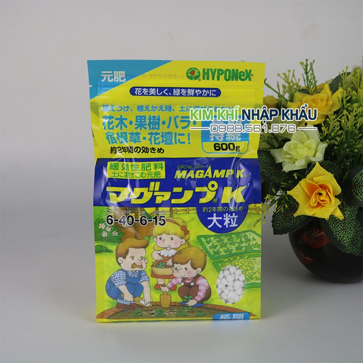 Phân tan chậm Magampk 6-40-6-15 bổ sung dưỡng chất gói 200g - T127