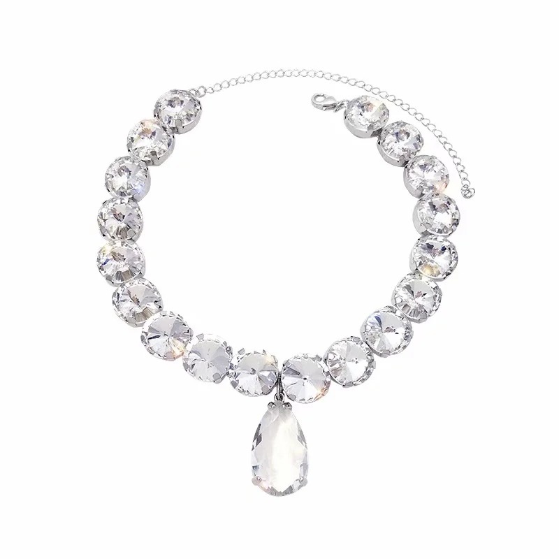 Vòng cổ Đính Đá Lấp Lánh Thời Trang Cho Nữ