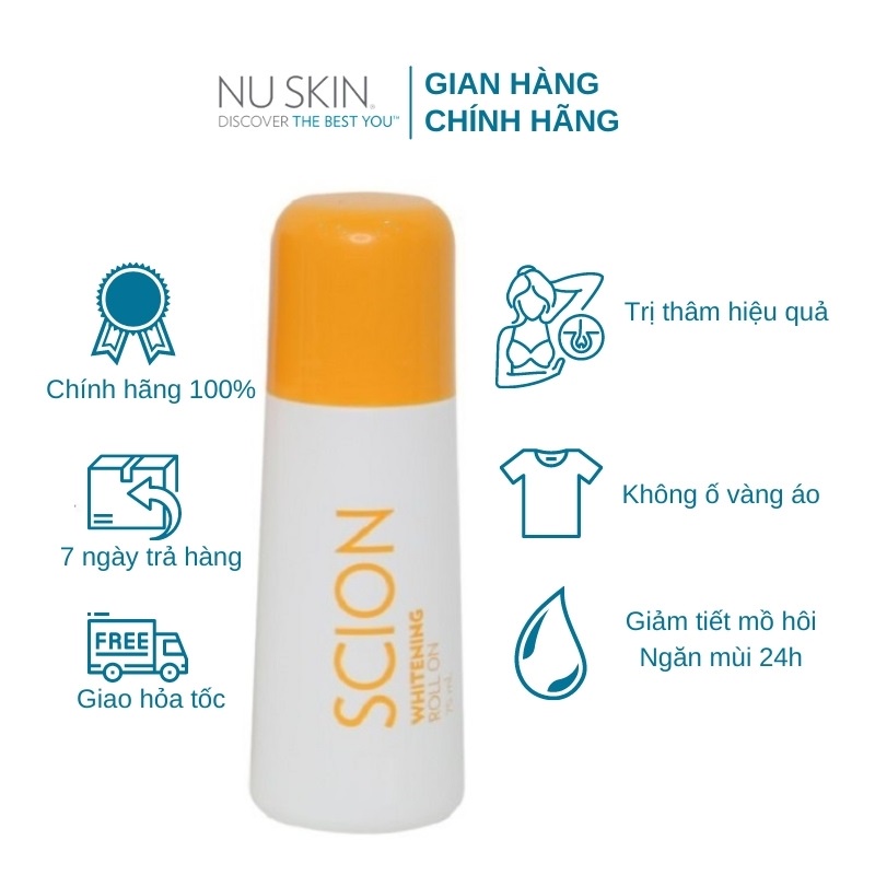 Lăn khử mùi Scion Nuskin 75ml