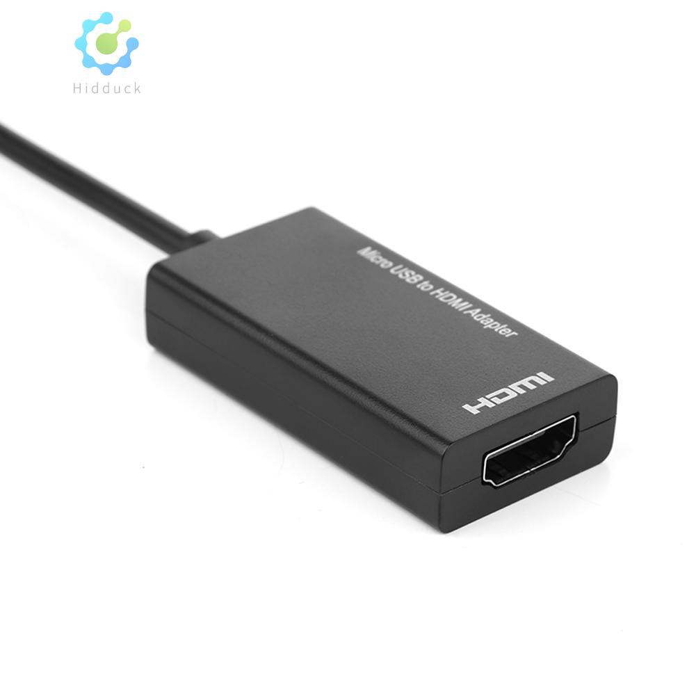 Dây Cáp Chuyển Đổi Hidduck1080p Micro Usb Sang Hdmi Mhl Với Micro Usb 5pin Sang 11pin Mới