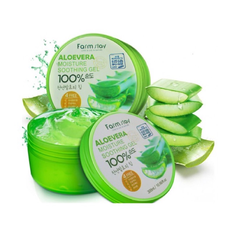 Gel nha đam Gel lô hội Aloe Vera BIOAQUA 220g dưỡng ẩm, làm dịu mát da ❤ĐỌC MÔ TẢ