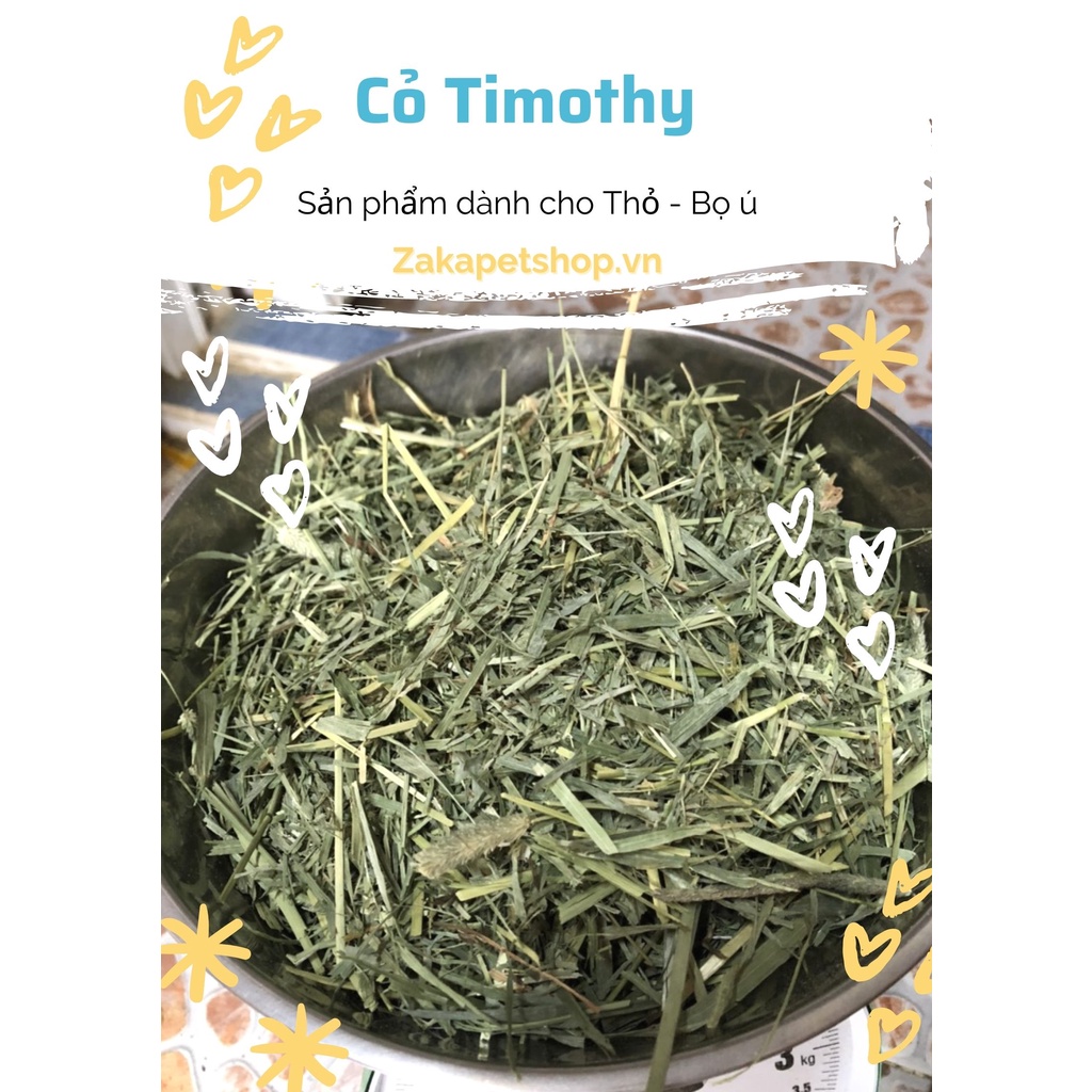 Cỏ khô timothy 500g canada