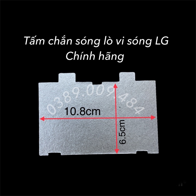 Tấm chắn sóng lò vi sóng LG chính hãng - Tấm amiang chắn lò vi sóng LG chính hãng