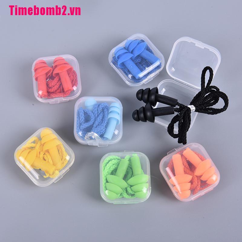 ### Nút Bịt Tai Chống Ồn Bằng Silicone Tiện Dụng