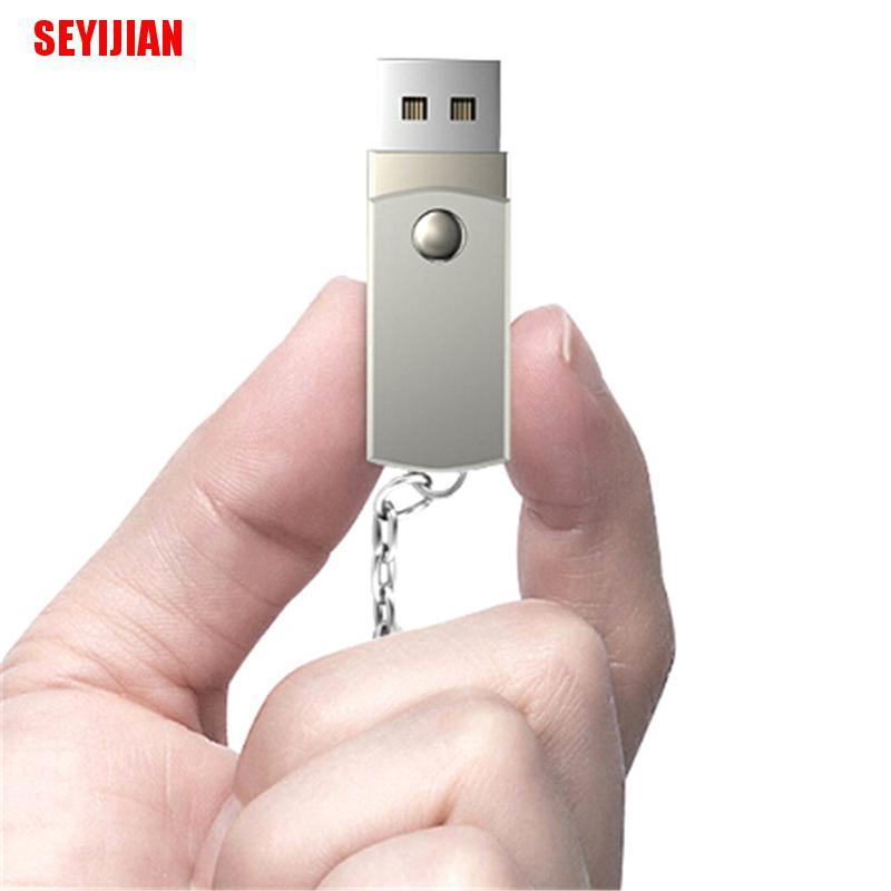 (SEY) Stainless Steel Usb 2.0Pen Drive 1Gb Flash Drive Stick Flash Drive With Keychain