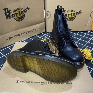 Giầy Dr marten đen trắng cao cổ siêu đẹp Fullbox