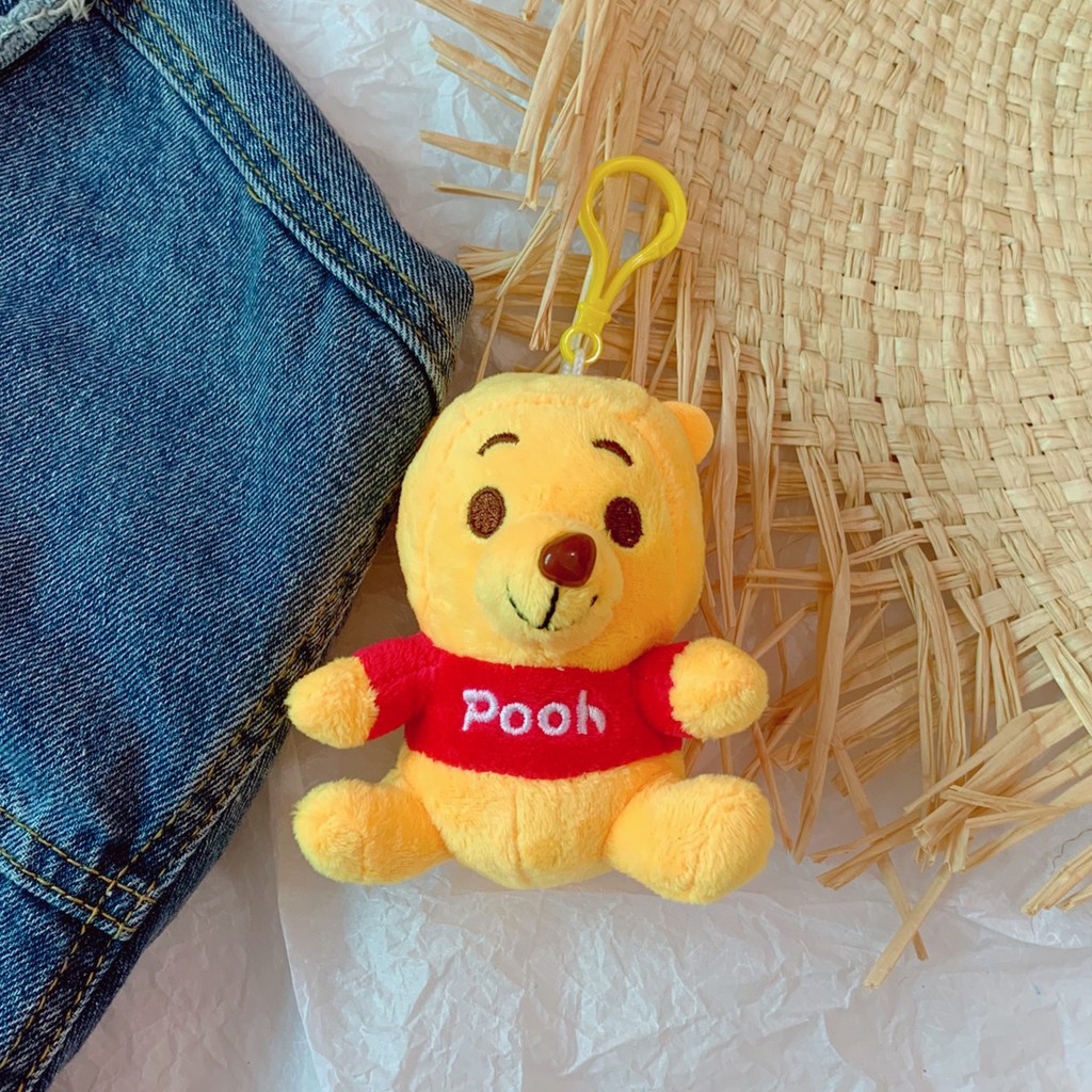 Móc khóa búp bê nhồi bông dễ thương tiện dụng