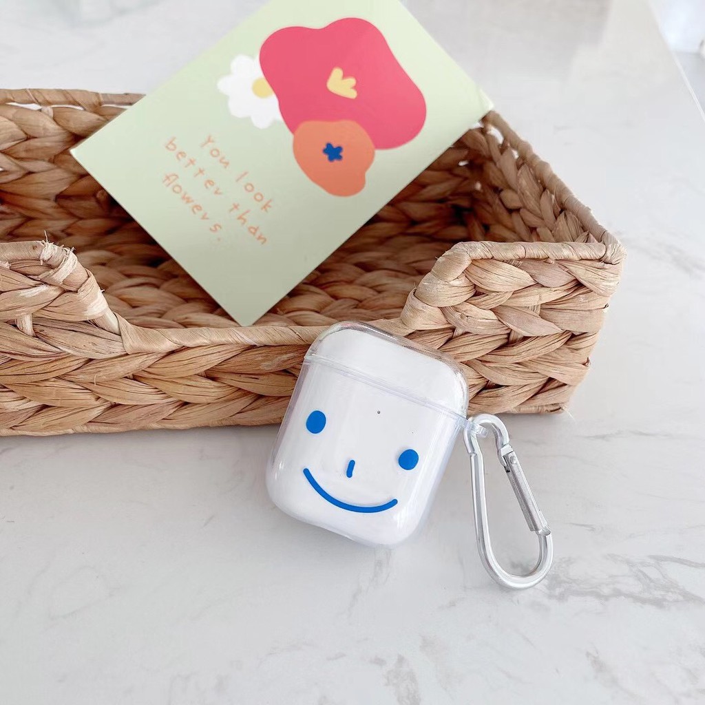 Vỏ Bảo Vệ Hộp Đựng Tai Nghe Airpods Pro Hình Mặt Cười Sáng Tạo Kiểu Nhật Hàn Ốp | BigBuy360 - bigbuy360.vn