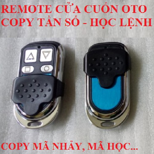 REMOTE ĐIỀU KHIỂN CỬA CUỐN HỌC LỆNH TẦN SỐ 433Mhz Remote ÔTO MÁY MÓC THIẾT BỊ COPY TẦN SỐ