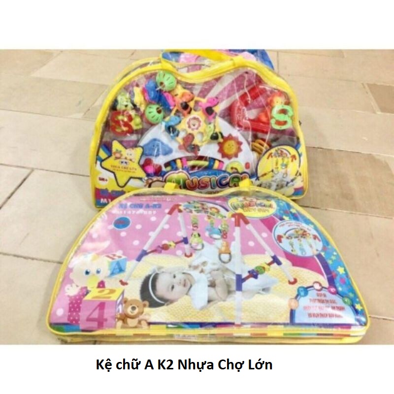 Kệ chữ A cho bé có nhạc Nhựa Chợ Lớn
