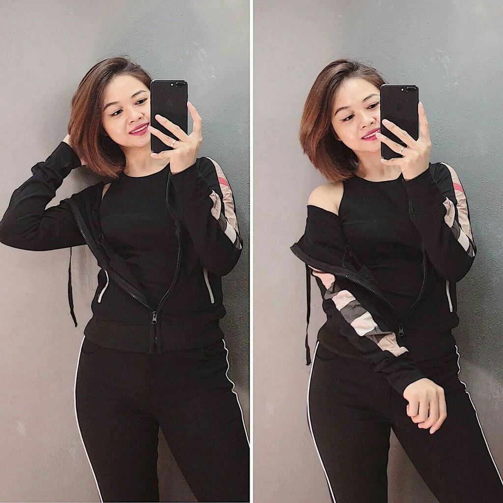 [S01] Áo khoác nữ da cá sọc tay đẹp - M026 | BigBuy360 - bigbuy360.vn