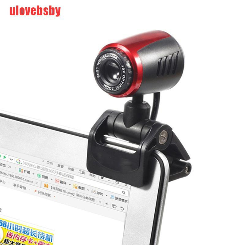 Webcam Usb 2.0 Trong Suốt Kèm Mic Cho Máy Tính