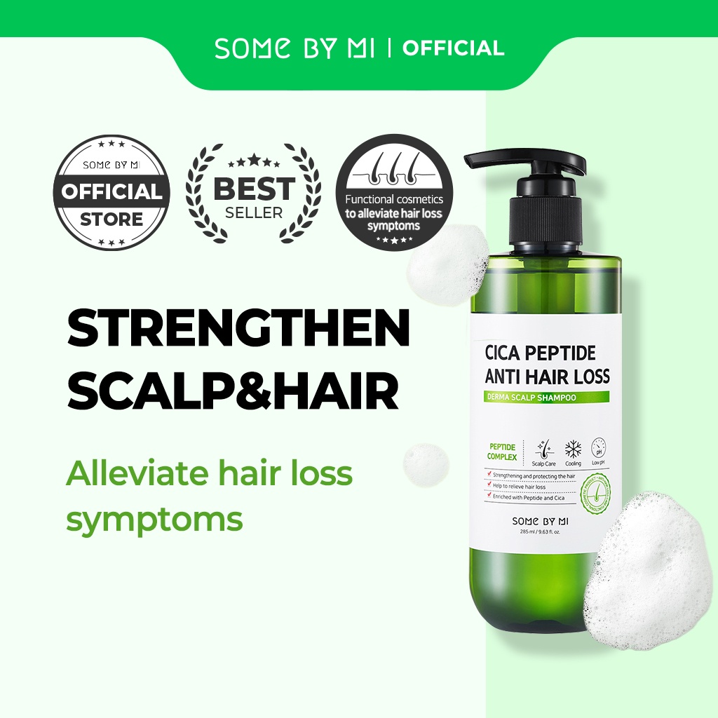 Dầu gội Some By Mi chứa peptide ngăn tóc gãy rụng chăm sóc da đầu