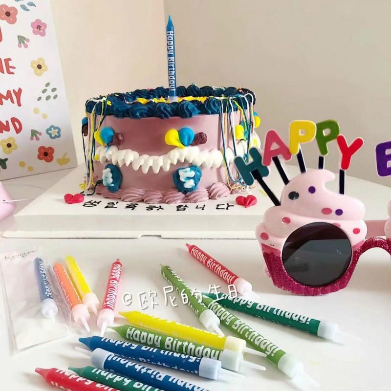 Nến Trang Trí Bánh Kem Sinh Nhật Phong Cách Anh Cổ Điển